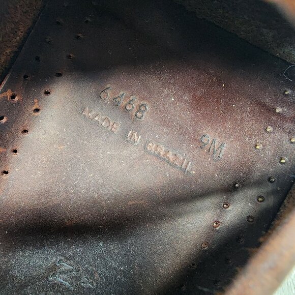 Cole Haan Shoes Mens Size 9 Country Brown Leather Slip On Loafers main image 4